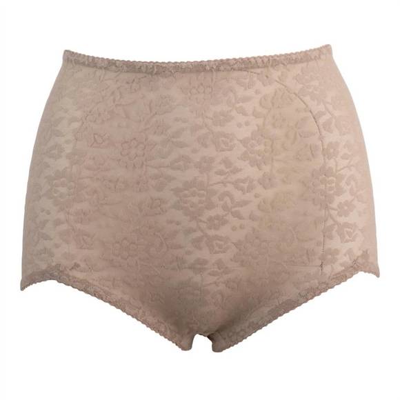 NEW RAGO women's v leg extra firm control brief panty in mocha - Picture 1 of 3